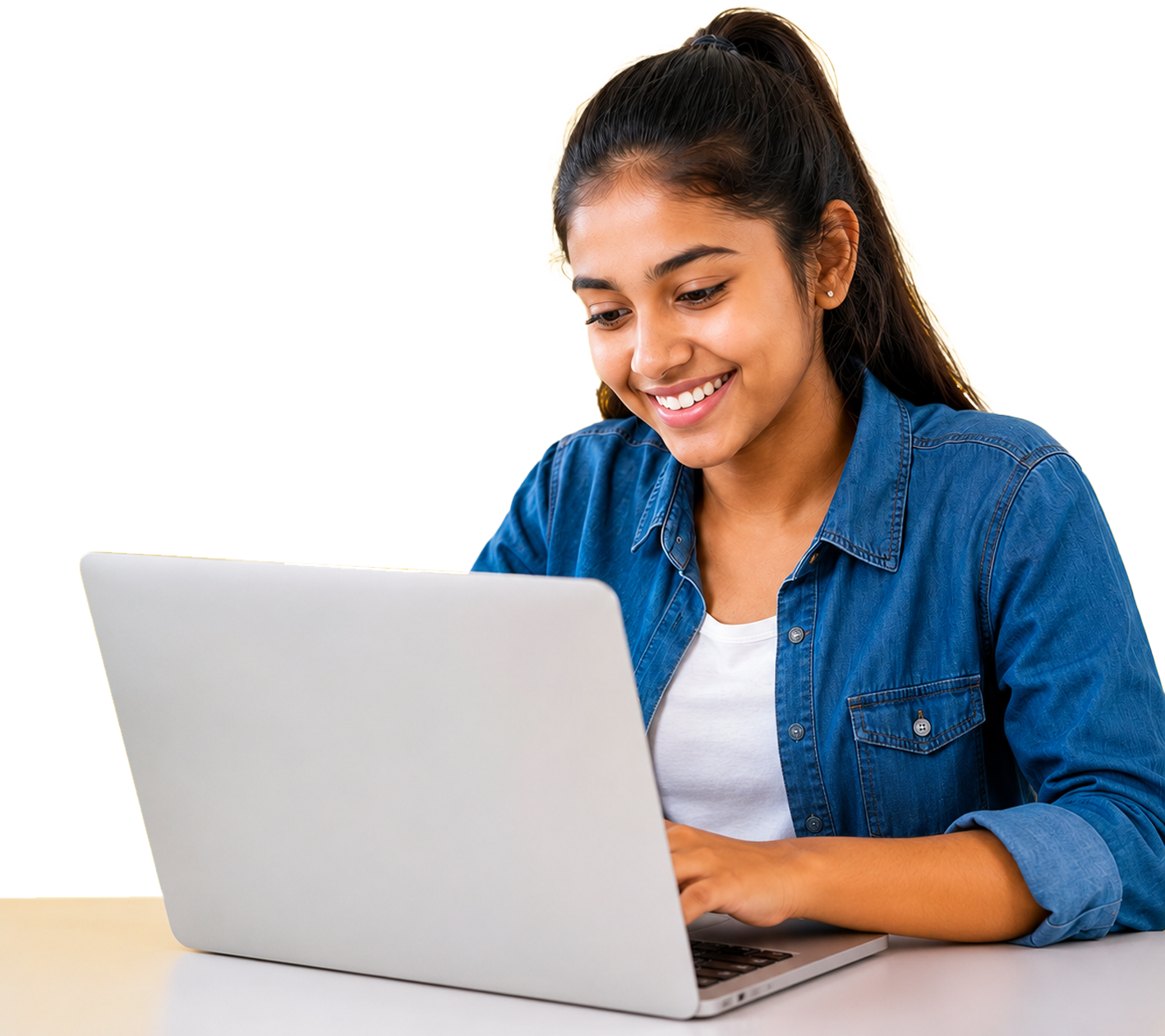 JGS Lanka Student with Laptop